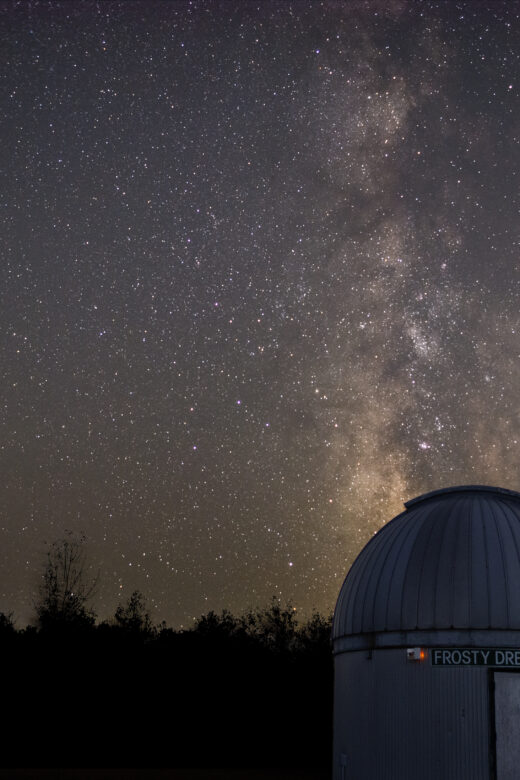 Milky Way over Frosty Drew Observatory